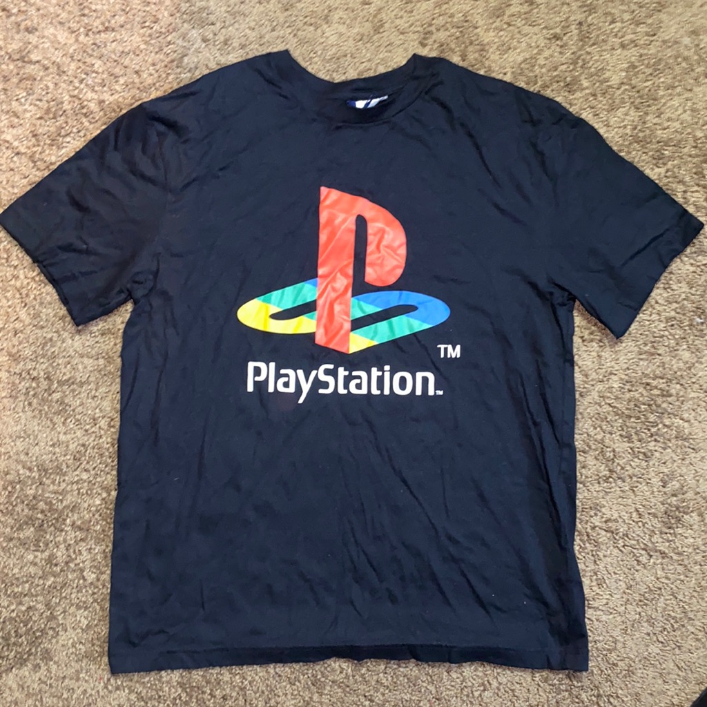 Ps4 Shirt Black